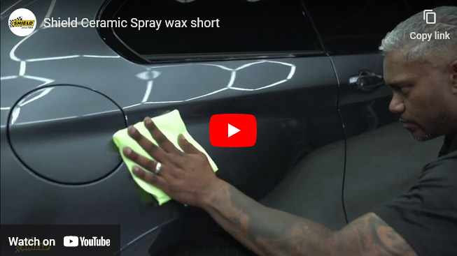 Shield Ceramic Spray Wax Short Video