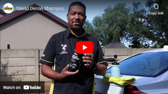 Shield Decon Shampoo Video