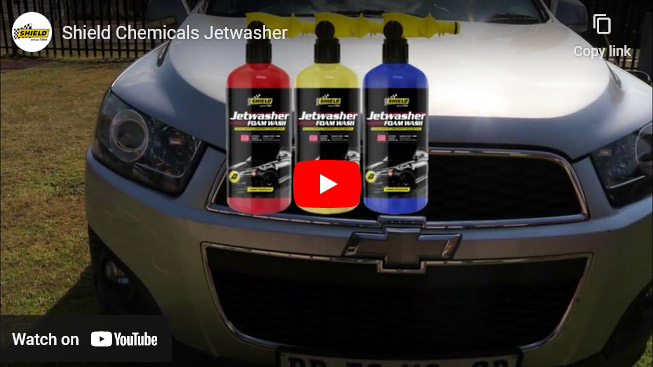 Shield Jetwasher Car Shampoo Video