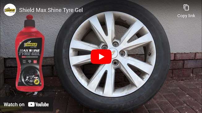 Shield Max Tyre Shine Gel Video