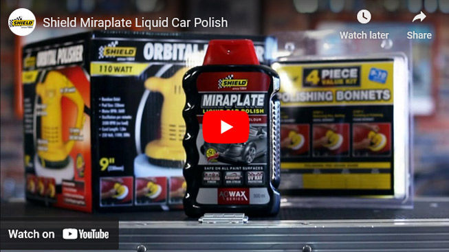 Shield Miraplate Liquid Car Polish Video