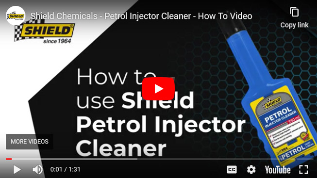 Shield Petrol Injector Cleaner Video