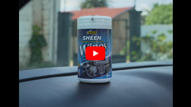 Shield Sheen Wipes Video